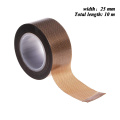 amazon hot sell 300 Celsius degree high temperature adhesive fiberglass PTFE coated fabric sticker